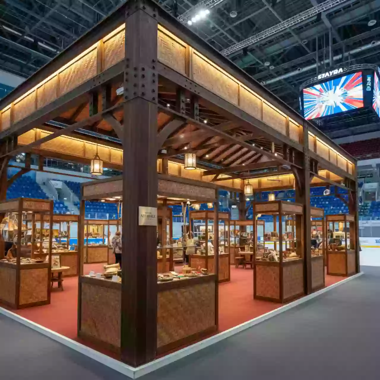 Аренда Павильон индонезийский в ледовой арене «Шайба» — ART SPACE