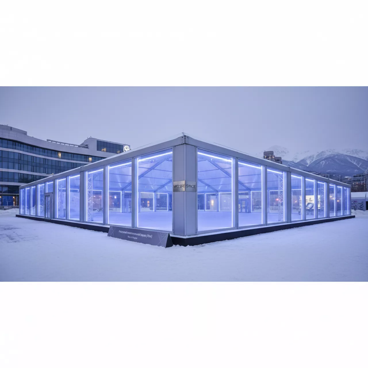 Аренда Павильон тентовый шириной 25 м в Mercure Сочи Центр — ART SPACE