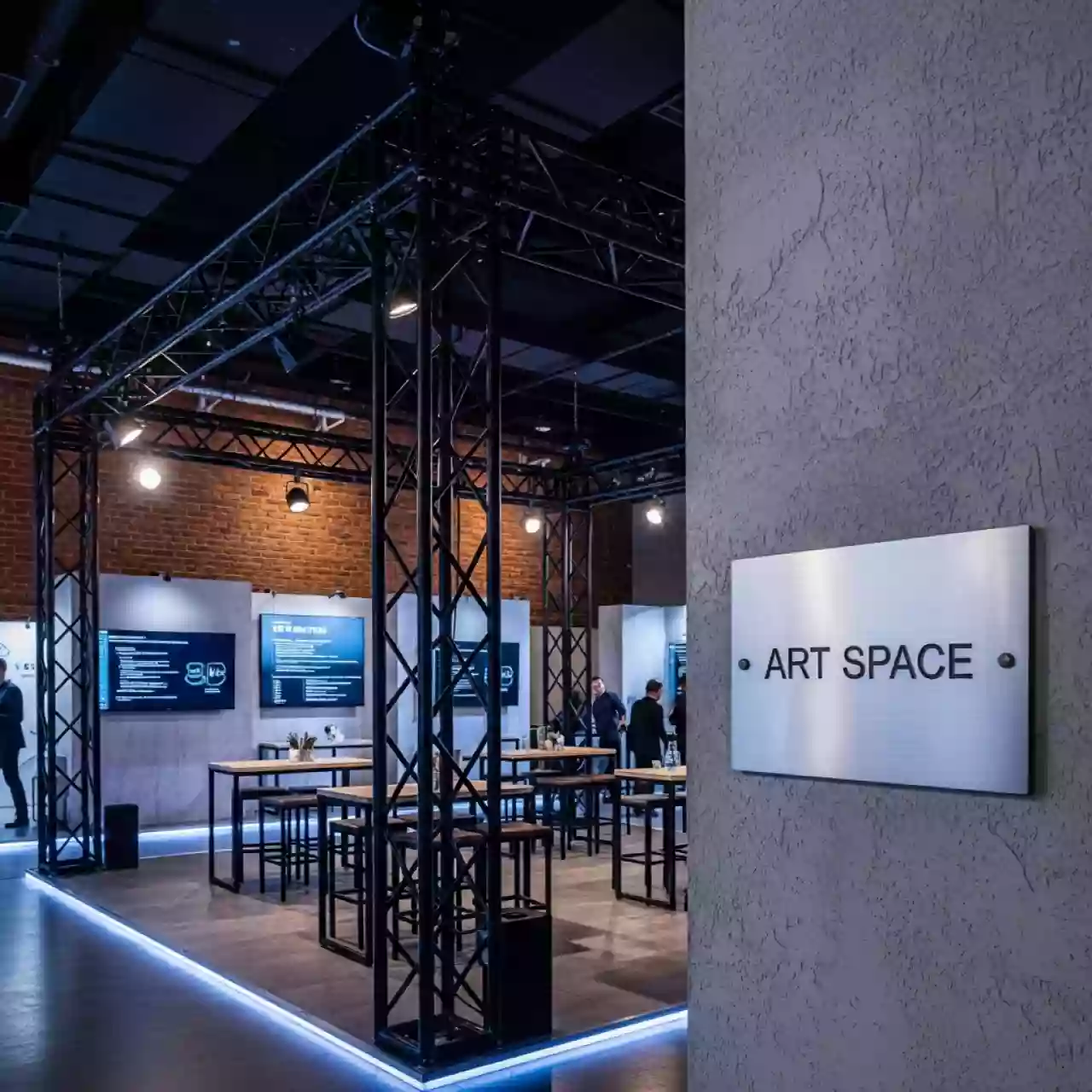 Аренда Павильон выставочный 5х10 в ресторане «Sanremo» — ART SPACE