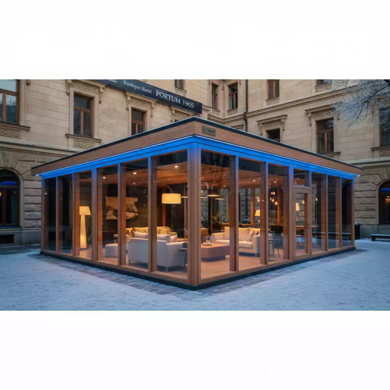 Аренда Павильон выставочный 5х15 м в Boutique Hotel PORTUM 1905 — ART SPACE