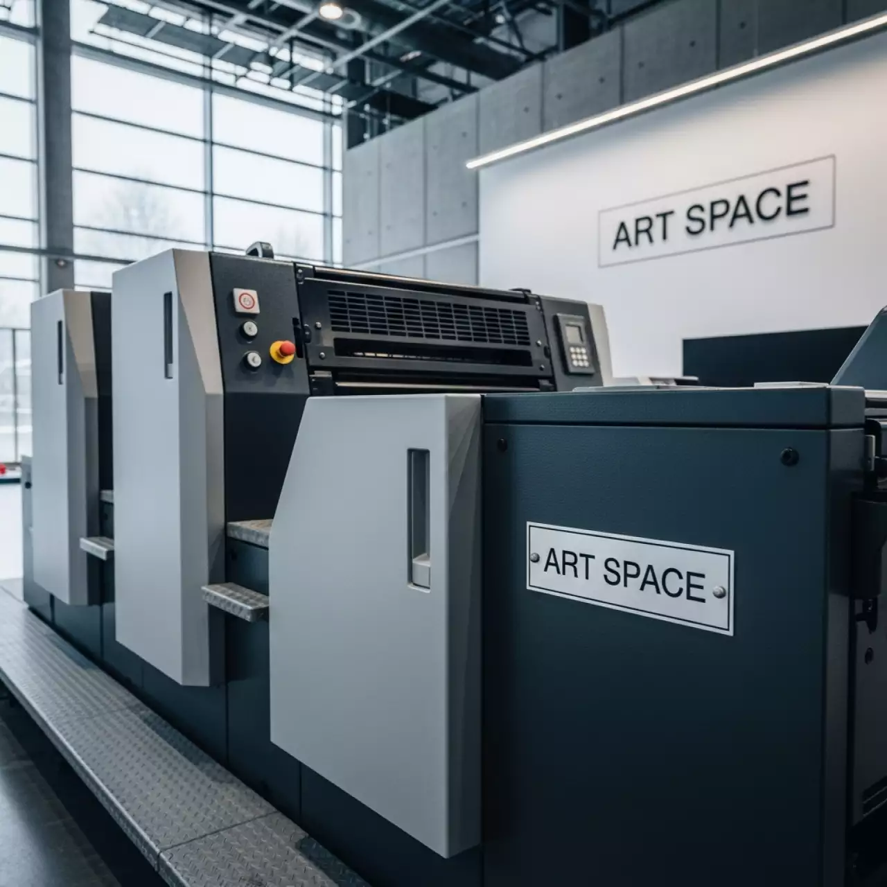 Аренда Печатная машина офсетная RMGT 1050LX в Керлинговом центре «Ледяной куб» — ART SPACE