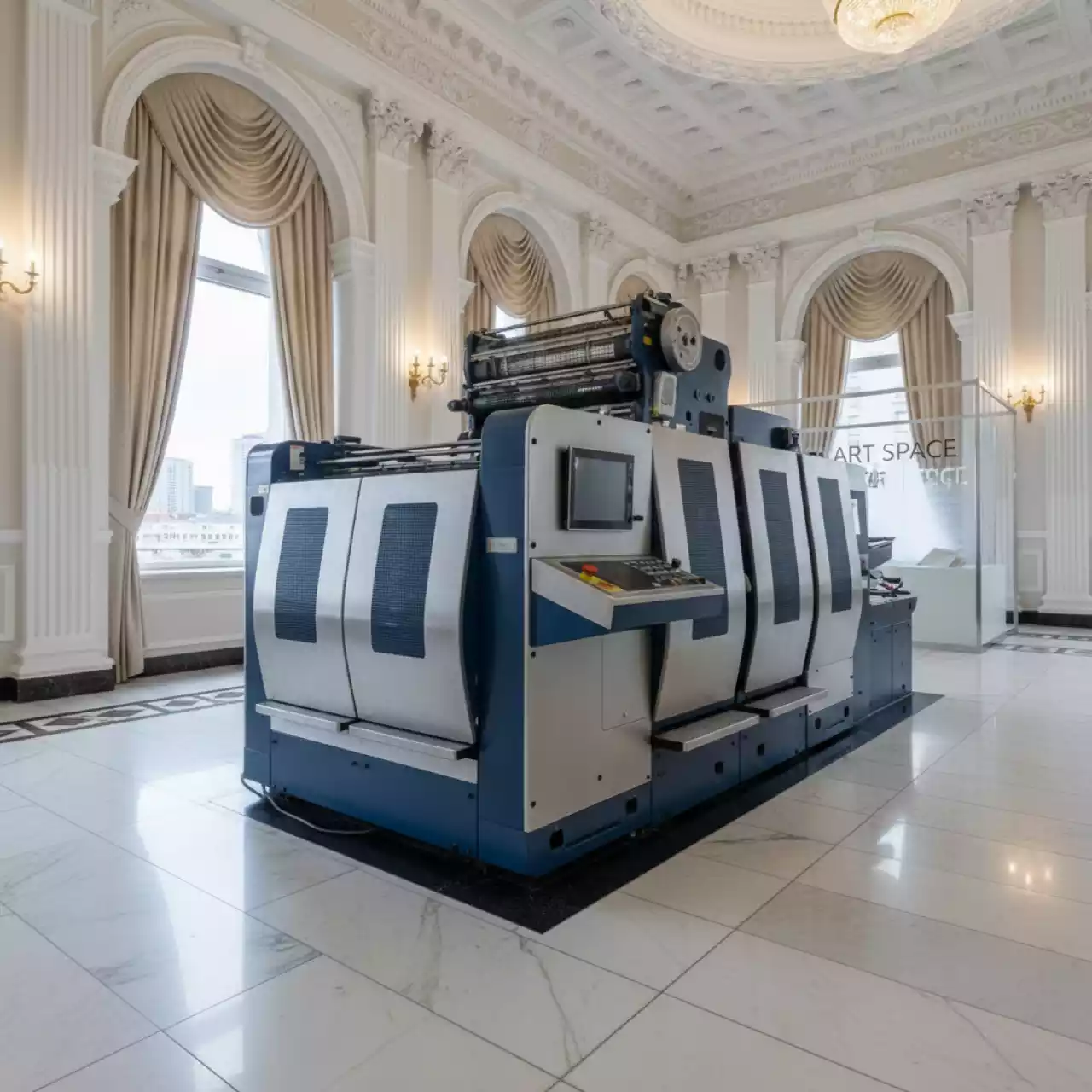 Аренда Печатная машина офсетная Vektor WIN 560 в Mercure Сочи Центр — ART SPACE