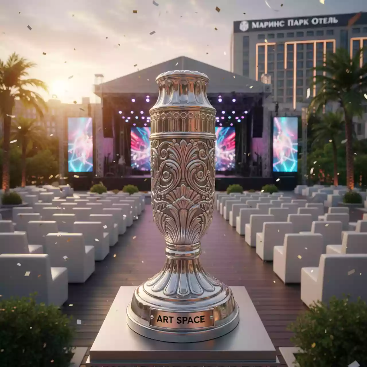 Аренда Пепельница для сигар в Маринс Парк Отеле – Идеальное Украшение для Весеннего Концерта — ART SPACE