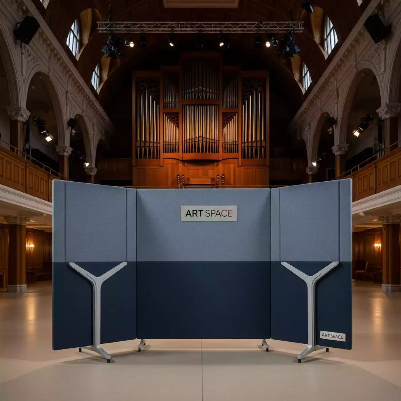 Аренда Перегородка мобильная звукопоглощающая Ypsilon Connect в Зале органной и камерной музыки — ART SPACE