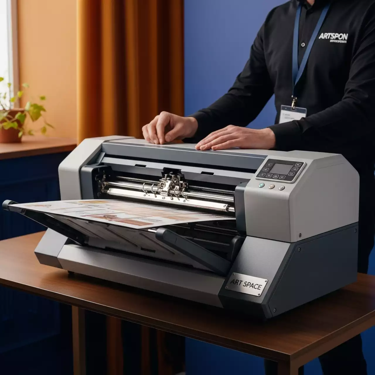 Аренда Переплетчик комбинированный электрический Rayson HP8808 в ресторане «Магеллан» — ART SPACE