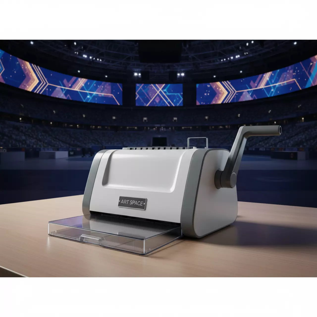 Аренда Переплетчик на пластиковую пружину ProfiOffice Bindstream E25 Plus на арене «Фишт» — ART SPACE