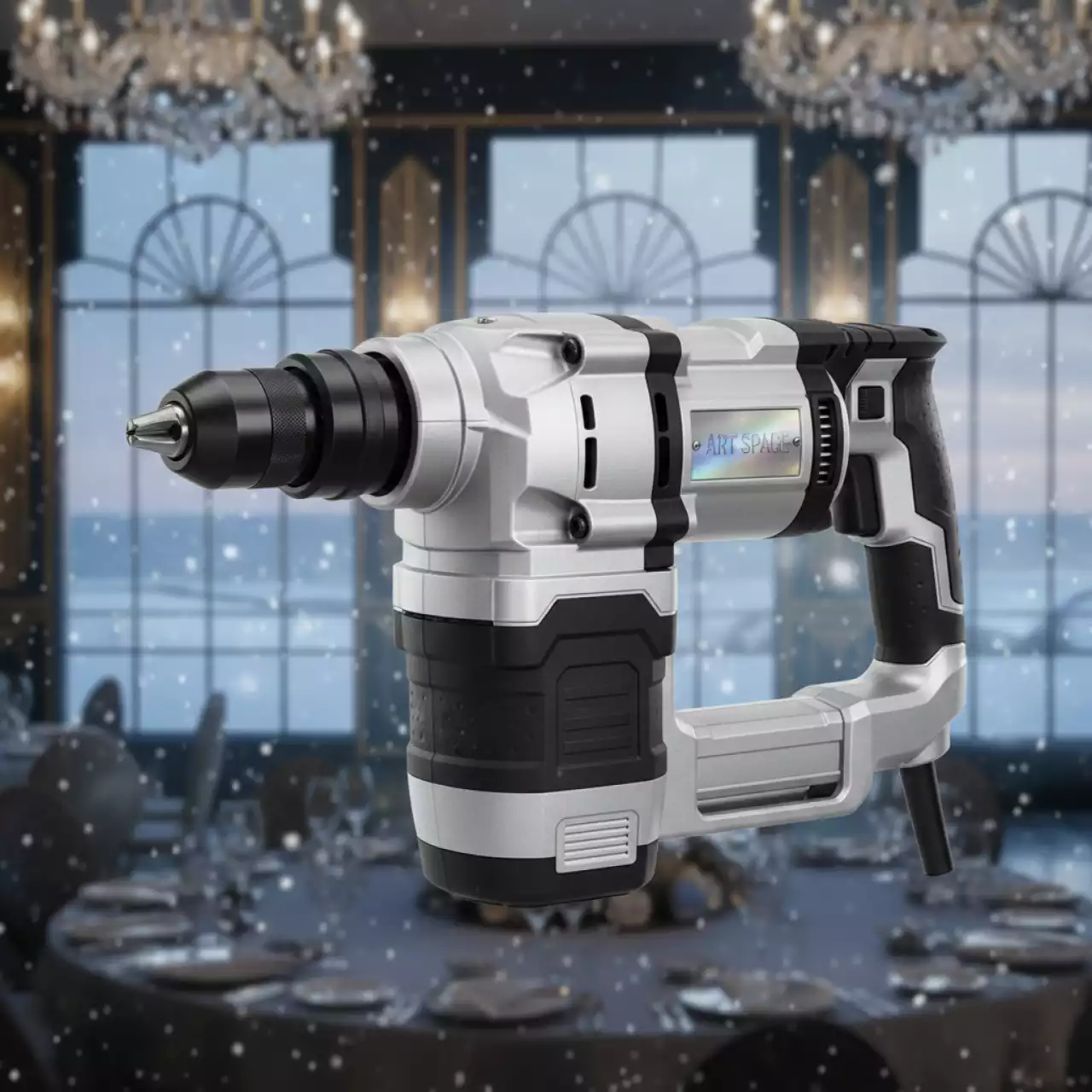 Аренда Перфоратор CROWN CT18158 SDS Plus на пляжных клубах Хосты — ART SPACE