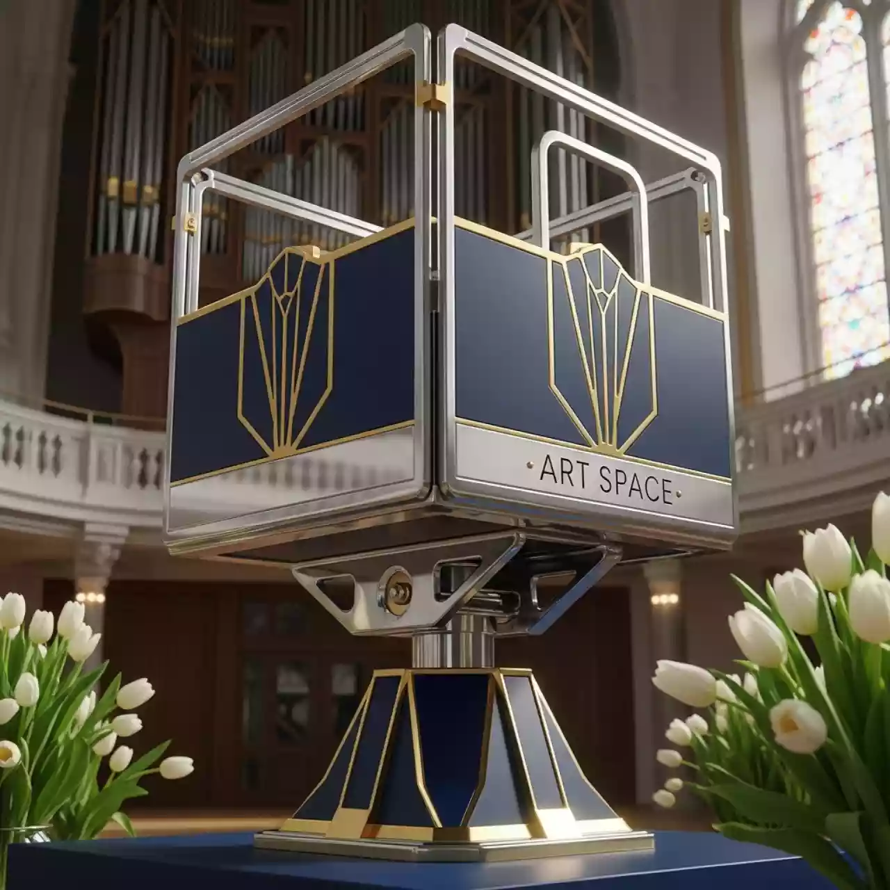 Аренда Платформа подъемная плунжерного типа в Зале органной и камерной музыки — ART SPACE