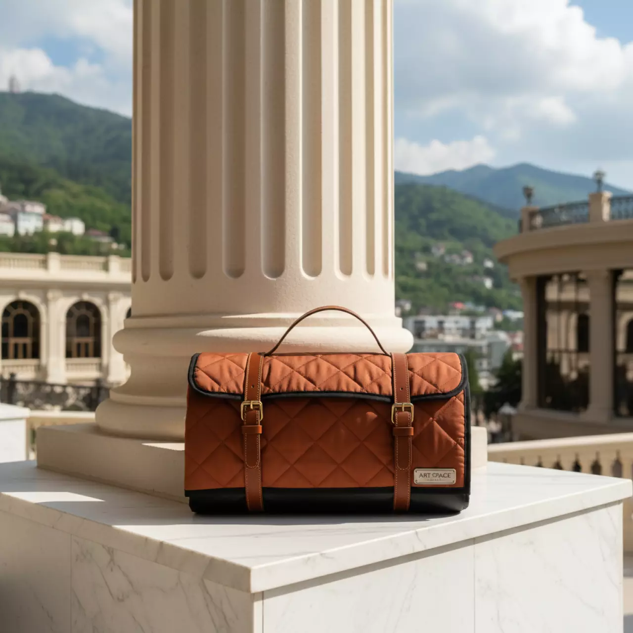 Аренда Плед для пикника Soft & Dry темно оранжевый в казино «Сочи» — ART SPACE