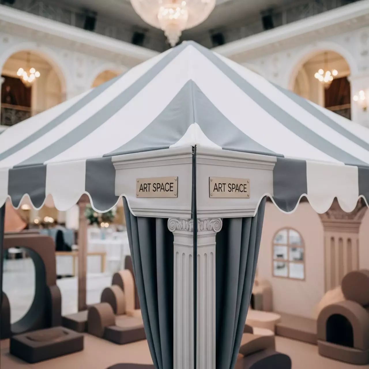 Аренда Площадка детская Циркус Фанхаус 2020 II Тент в ледовом дворце «Большой» — ART SPACE