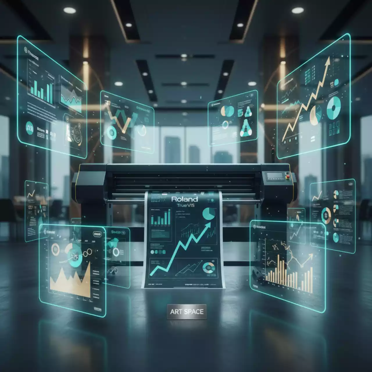 Аренда Плоттер сольвентный Roland TrueVIS SG3 540 в Маринс Парк Отеле — ART SPACE