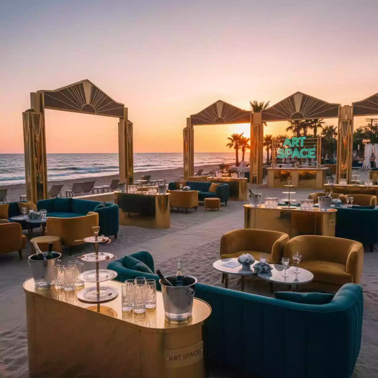 Аренда Пляжная вечеринка в Сочи Парк Отеле — ART SPACE