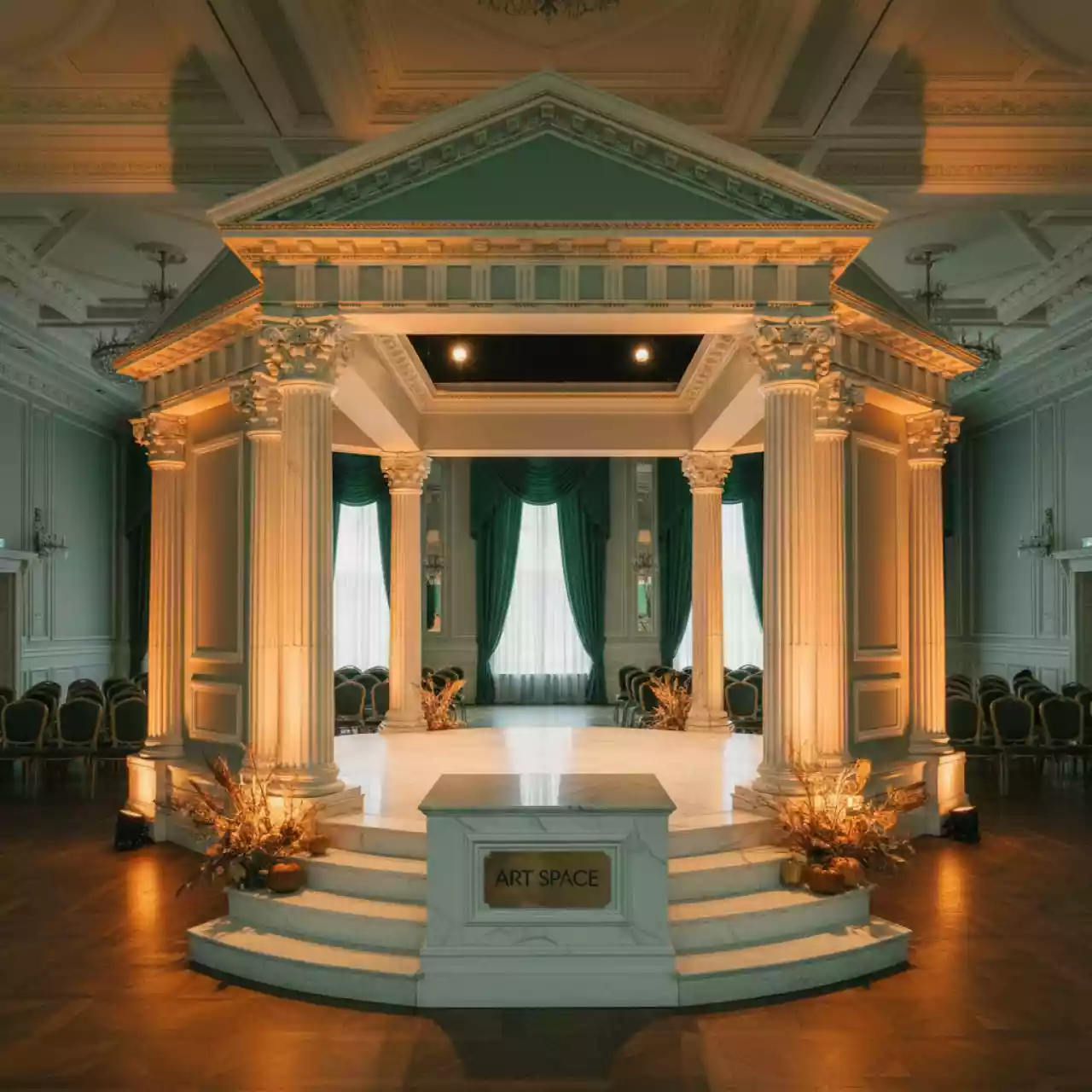 Аренда Подиум 10х8 м для показов и концертов в Green Flow Hotel — ART SPACE