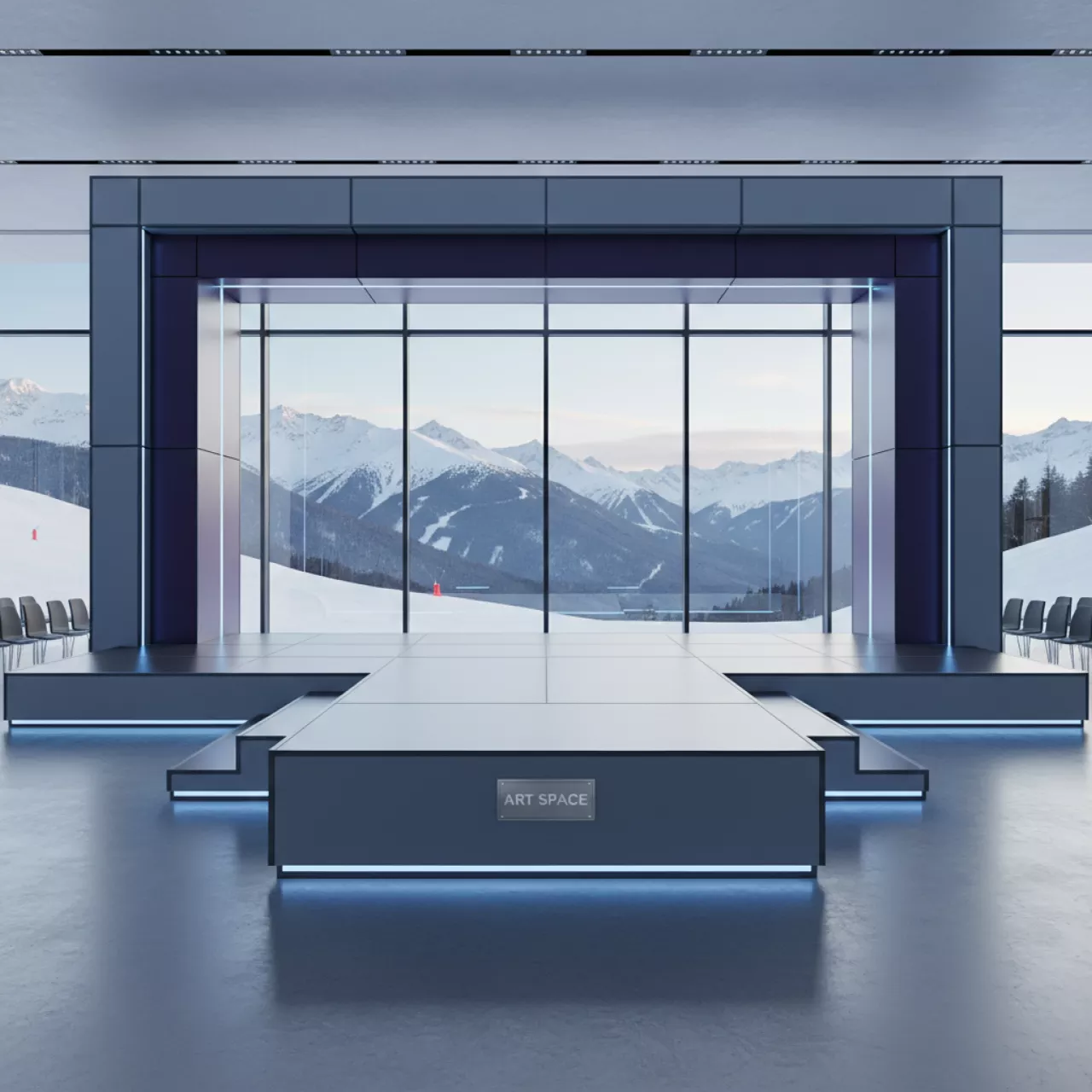 Аренда Подиум сценический 9х8 на курорте «Газпром» (Альпика) — ART SPACE