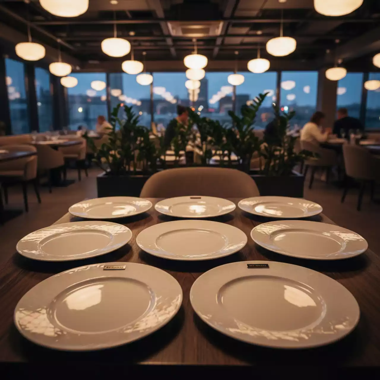 Аренда Подстановочная тарелка Бруна в ресторане «Паруса» — ART SPACE