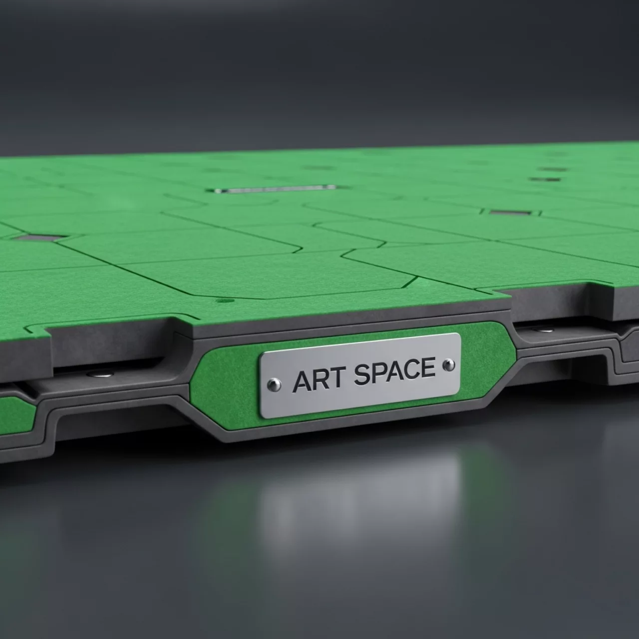 Аренда Покрытие модульное Helex 6 шт уп зеленое в комплексе Sea Galaxy — ART SPACE