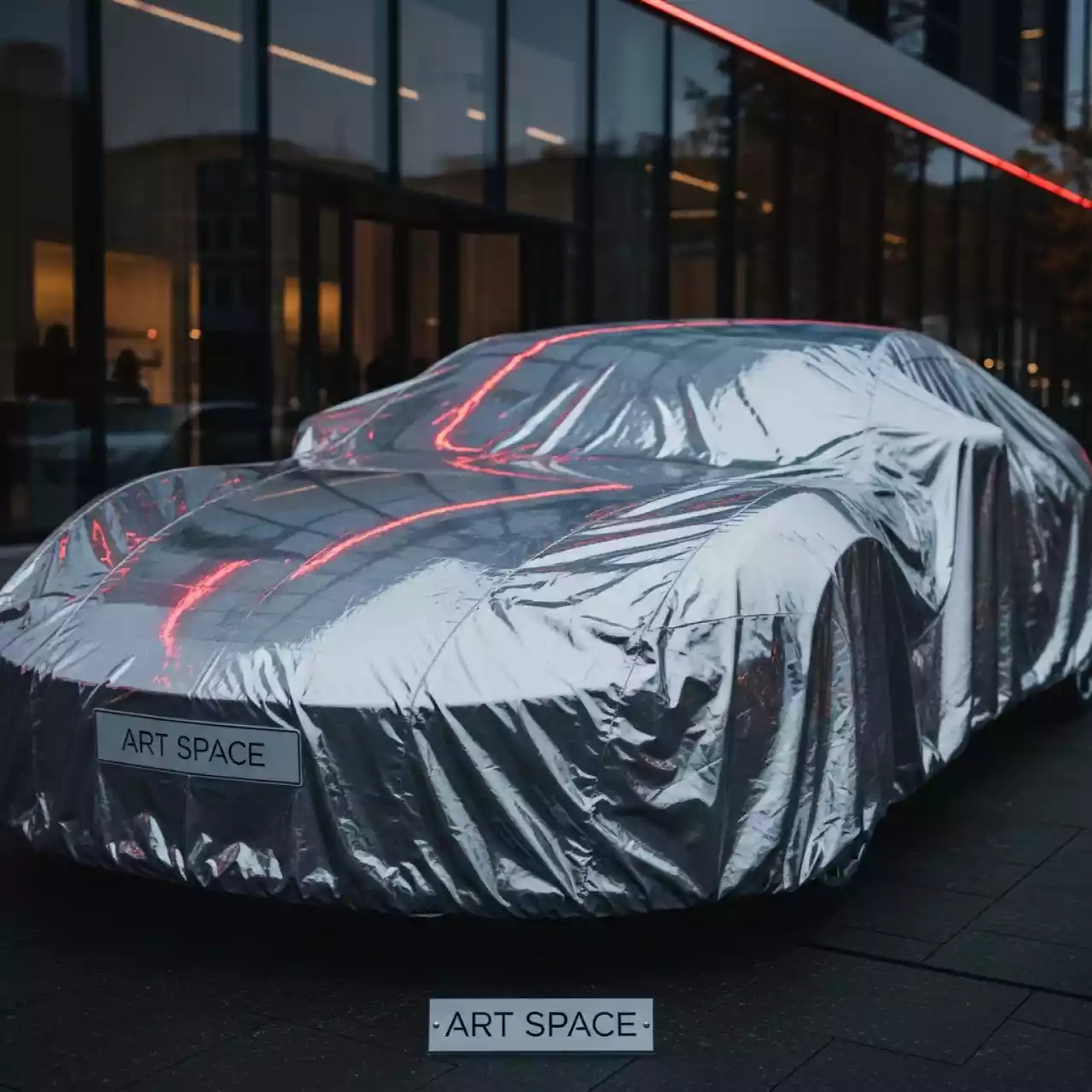 Аренда Покрывало серебристое для автомобиля в Mercure Сочи Центр — ART SPACE