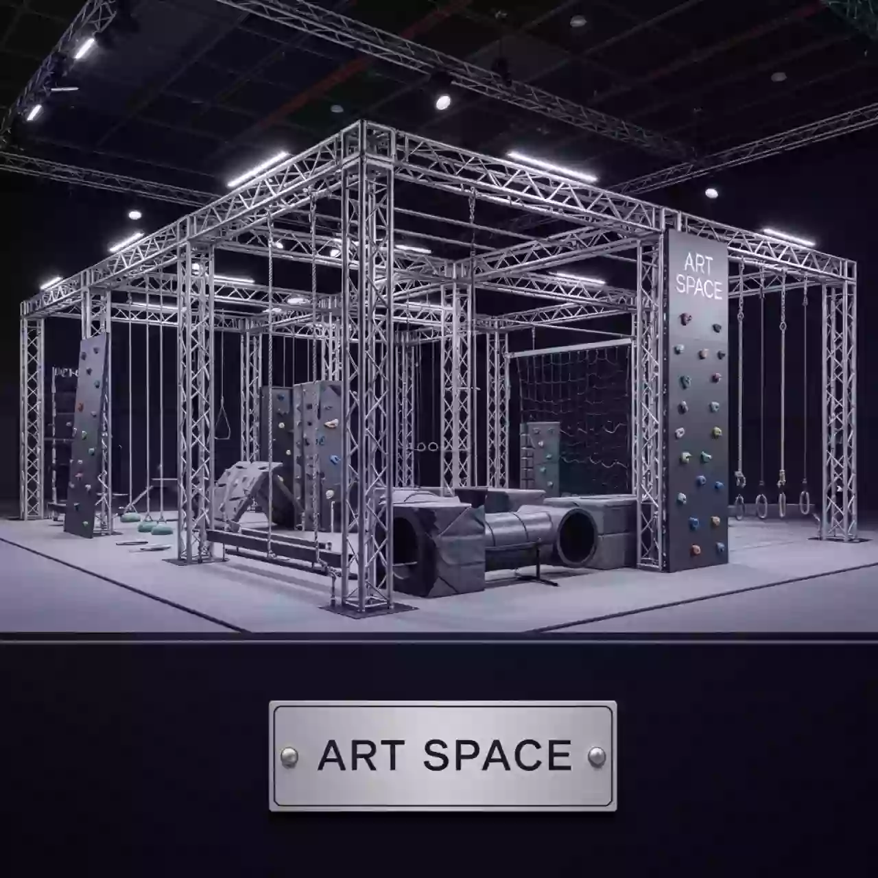 Аренда Полоса препятствий "Армейская" на теплоходе «Дагомыс» — ART SPACE