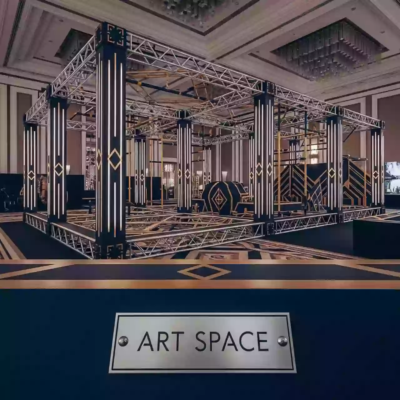 Аренда Полоса препятствий самая большая в City Park Hotel Sochi — ART SPACE