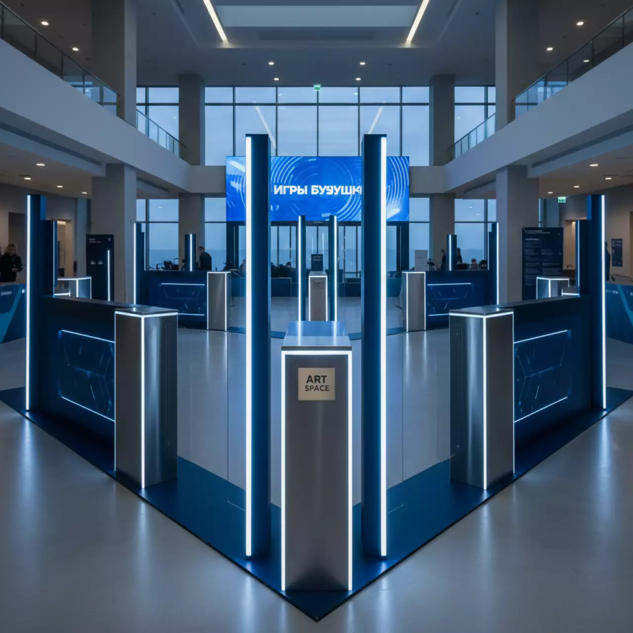 Аренда Полоса препятствий турникет в Pullman Sochi Centre — ART SPACE