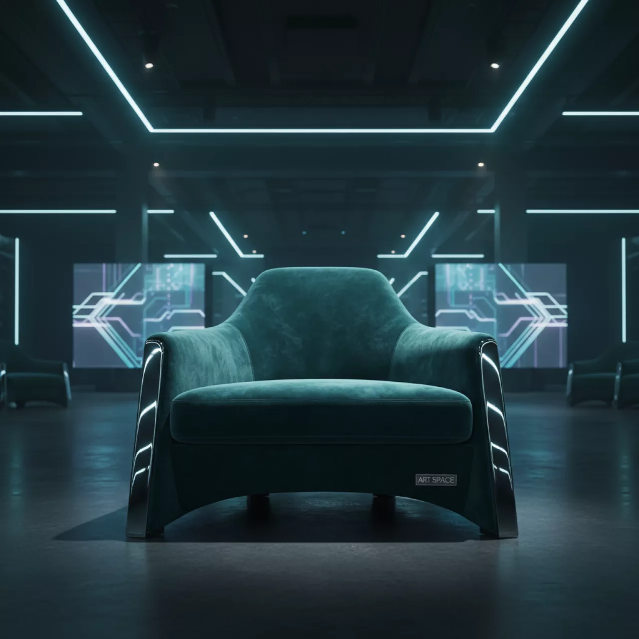 Аренда Полукресло велюр Teddy 332 бук под лак Fendi в Imeretinskiy Hotel — ART SPACE