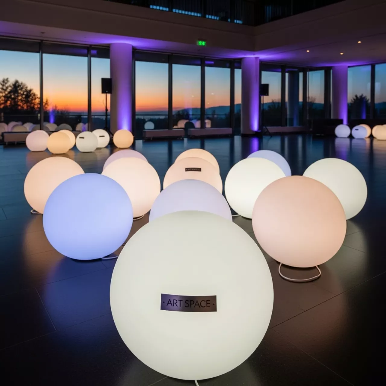 Аренда Полусферы светящиеся JB Systems Solar White RGB в отеле Hyatt Regency Sochi — ART SPACE