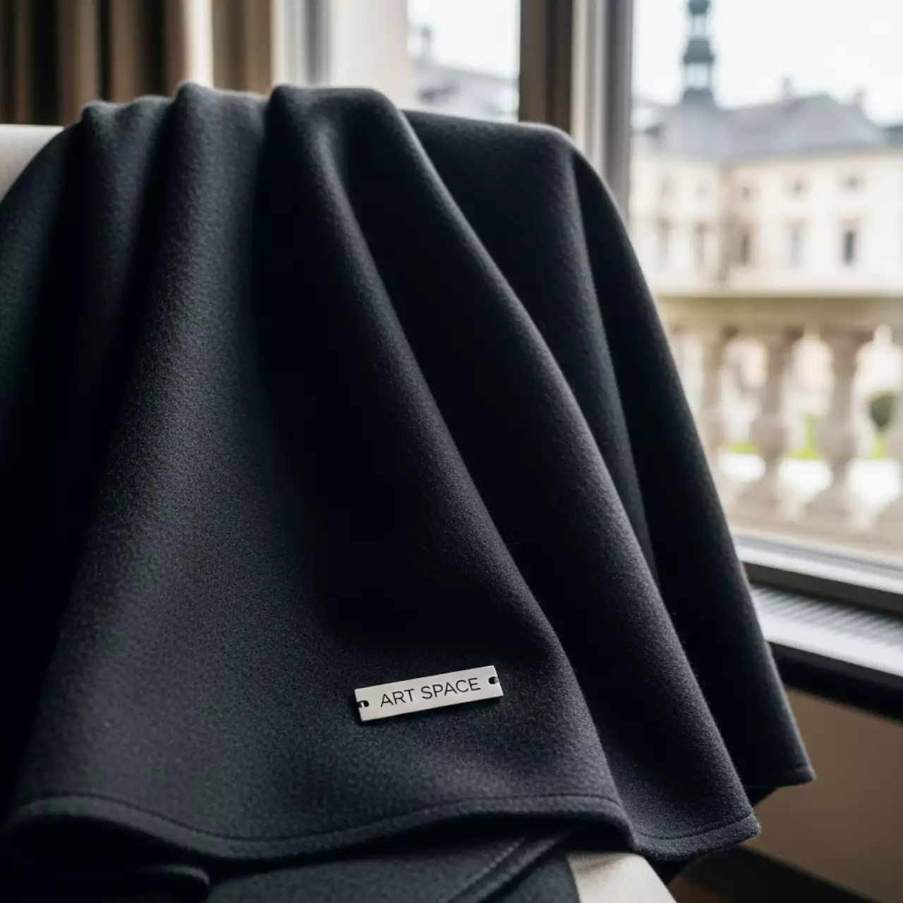 Аренда Пончо чёрное в Boutique Hotel PORTUM 1905 — ART SPACE