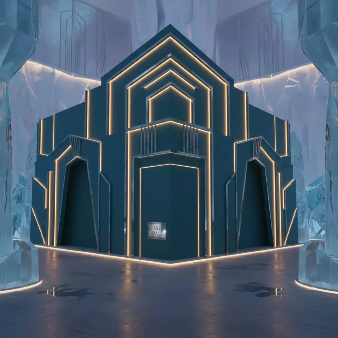 Аренда Поп ап Ледовый дворец «Айсберг» — ART SPACE