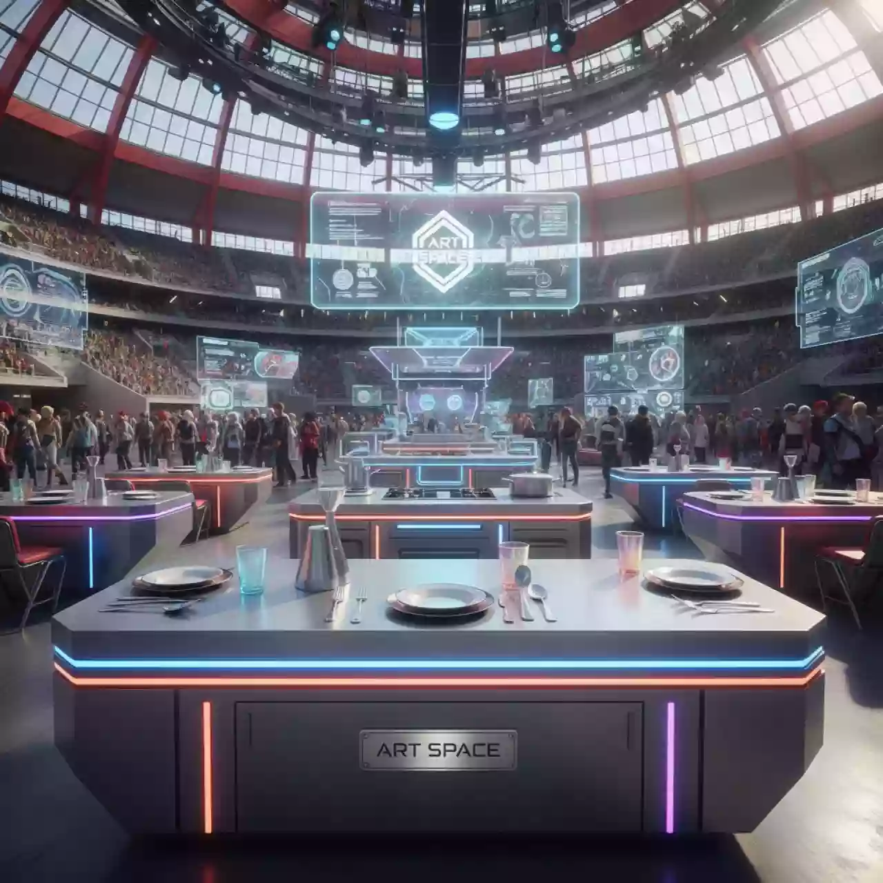 Аренда Посуда и кухонное оборудование в Red Arena — ART SPACE