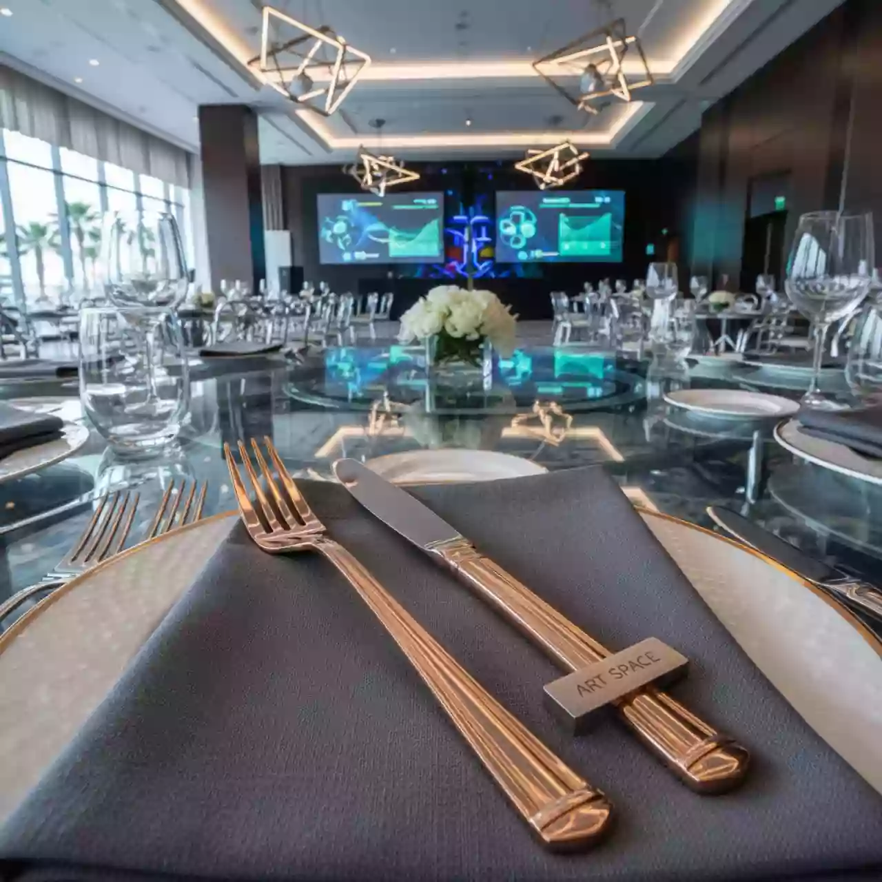 Аренда Приборы медные БЕЙКЕР набор 2 предмета в Mercure Сочи Центр — ART SPACE