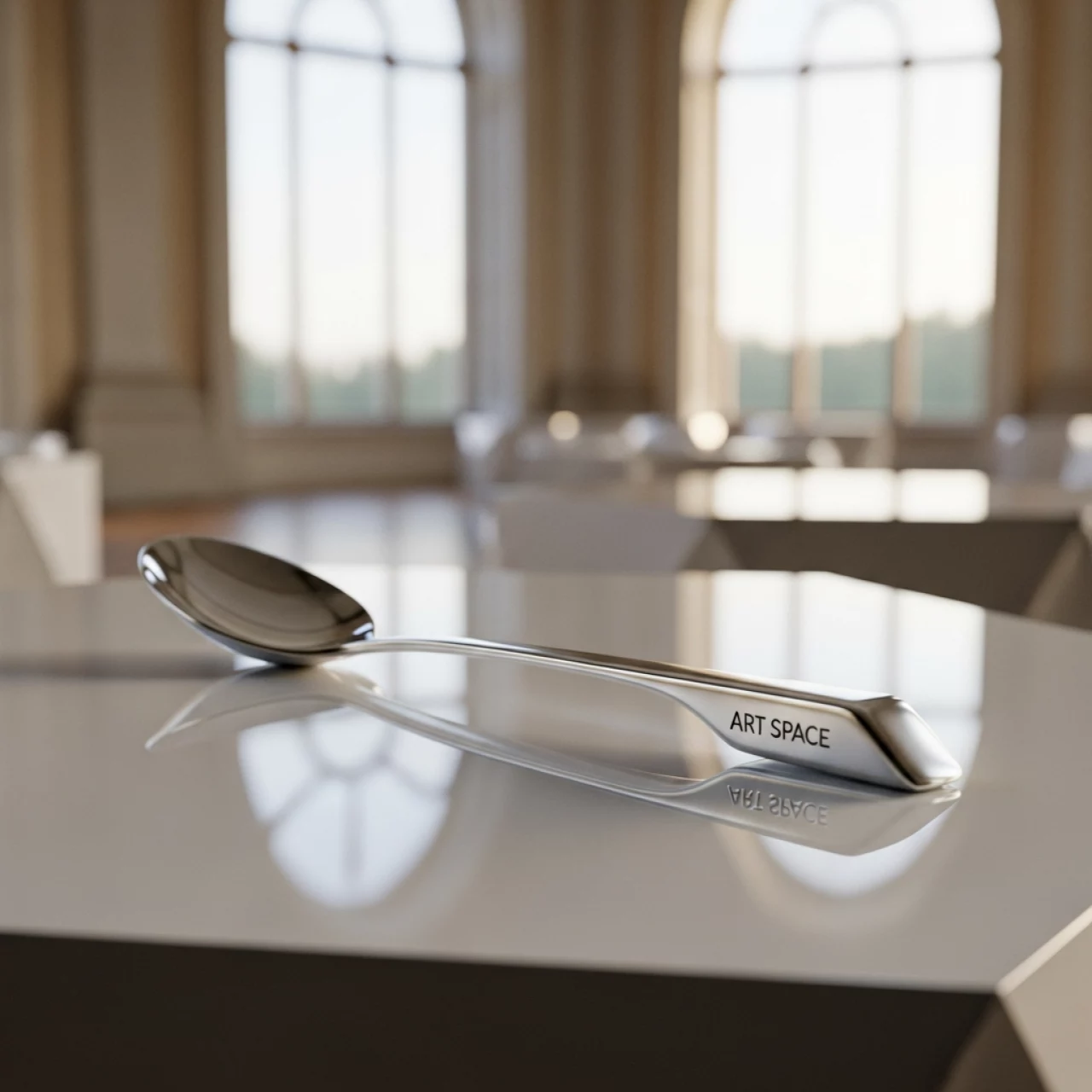 Аренда Приборы серебряные Варгас ложка суповая в усадьбе Голицына — ART SPACE