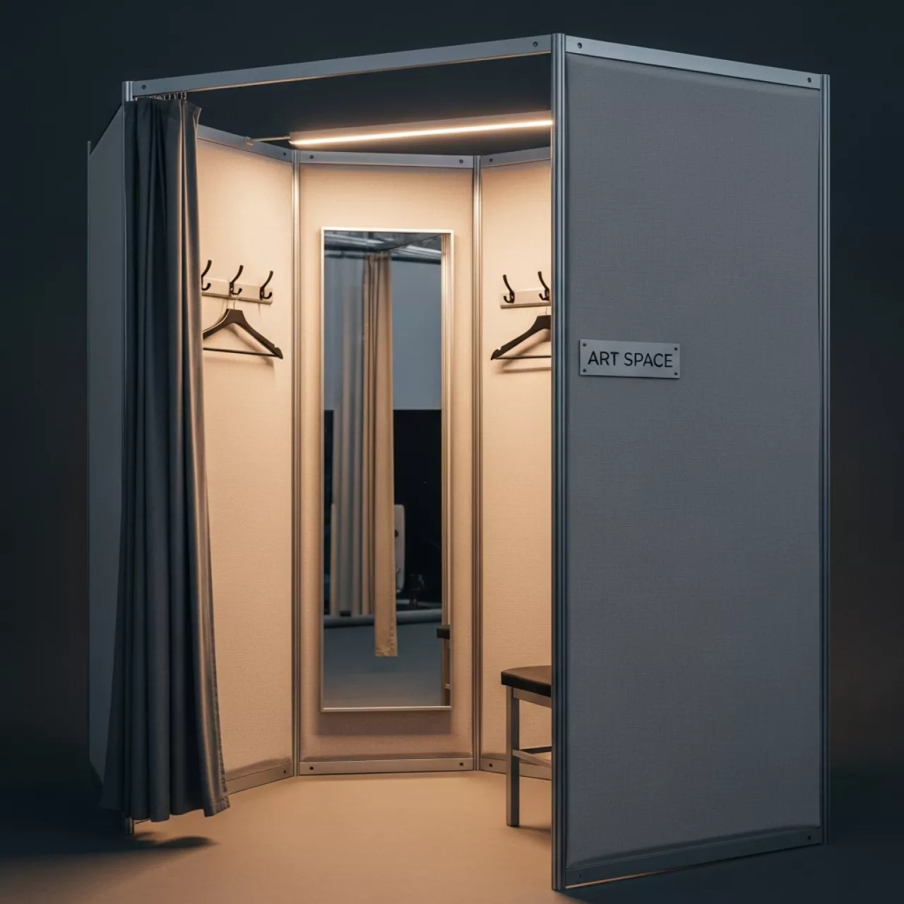 Аренда Примерочная двойная в Ледовом дворце «Айсберг» — ART SPACE