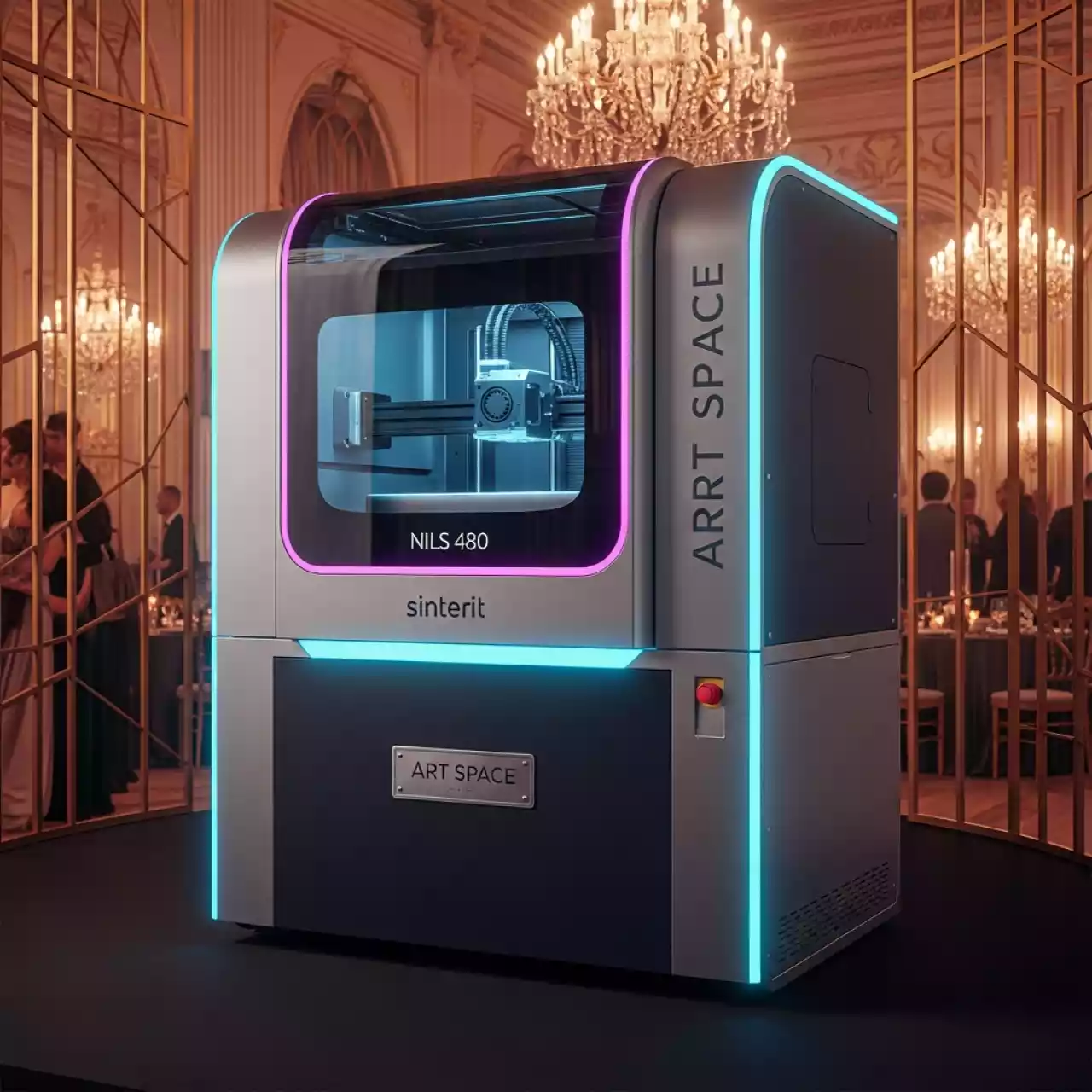 Аренда Принтер 3D промышленный Sinterit NILS 480 SLS в Гранд Отель Сочи — ART SPACE