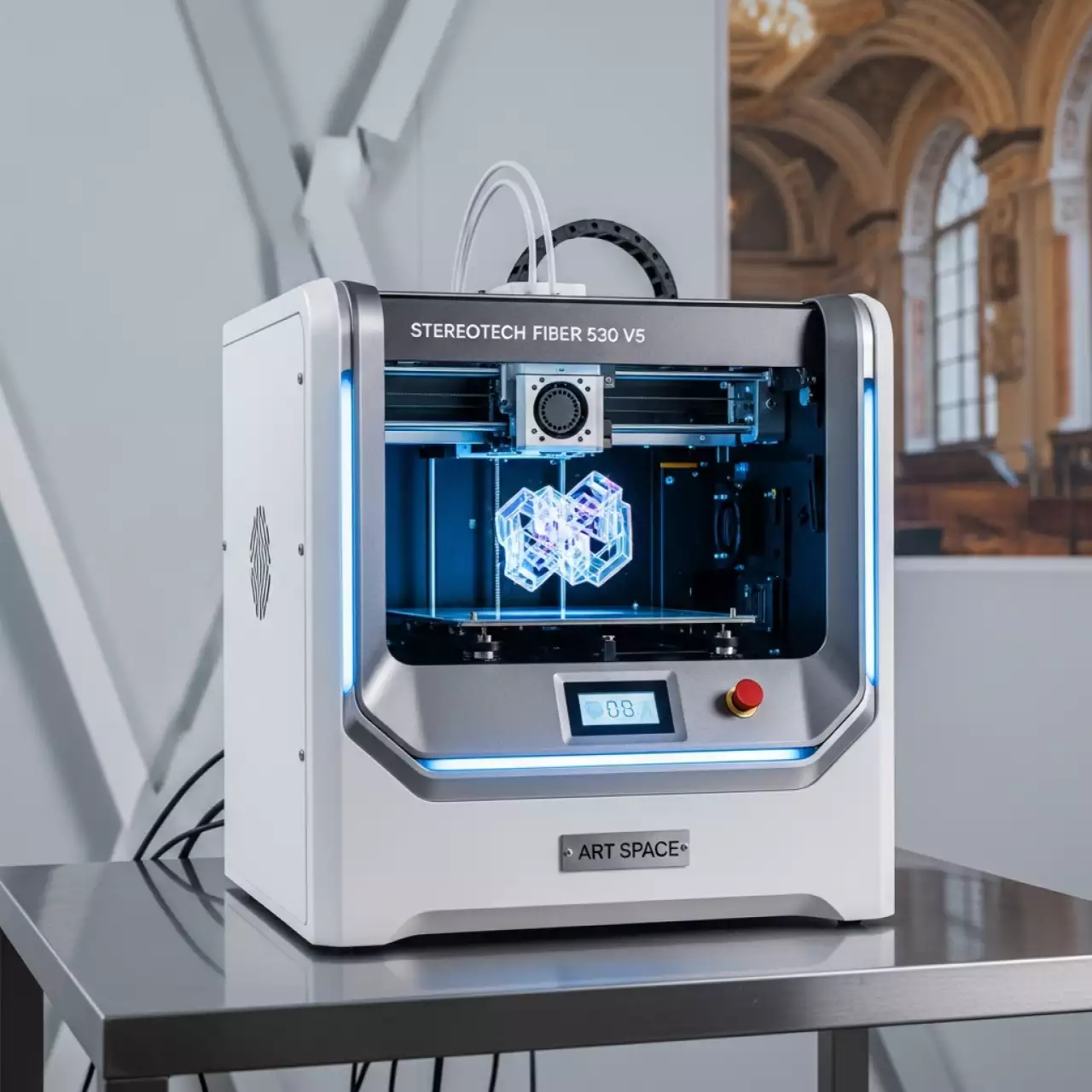Аренда Принтер 5D Stereotech Fiber 530 V5 в Зале органной и камерной музыки — ART SPACE