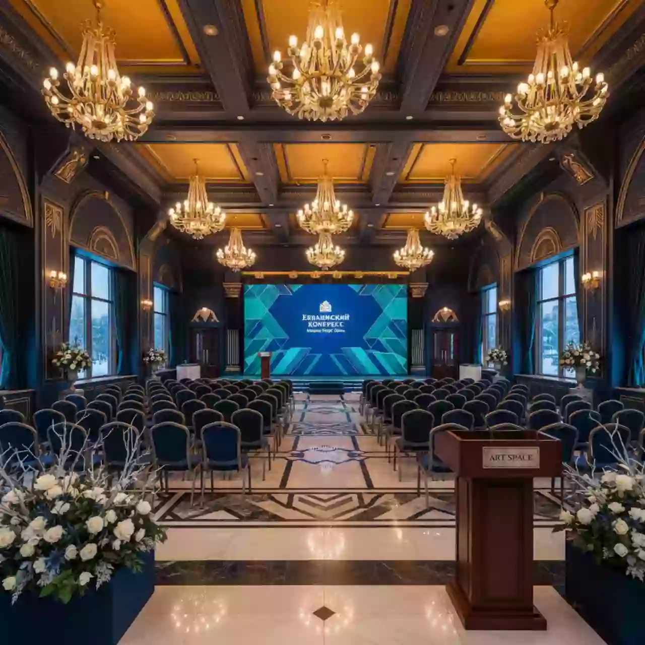 Аренда Пробоина в Маринс Парк Отеле — ART SPACE