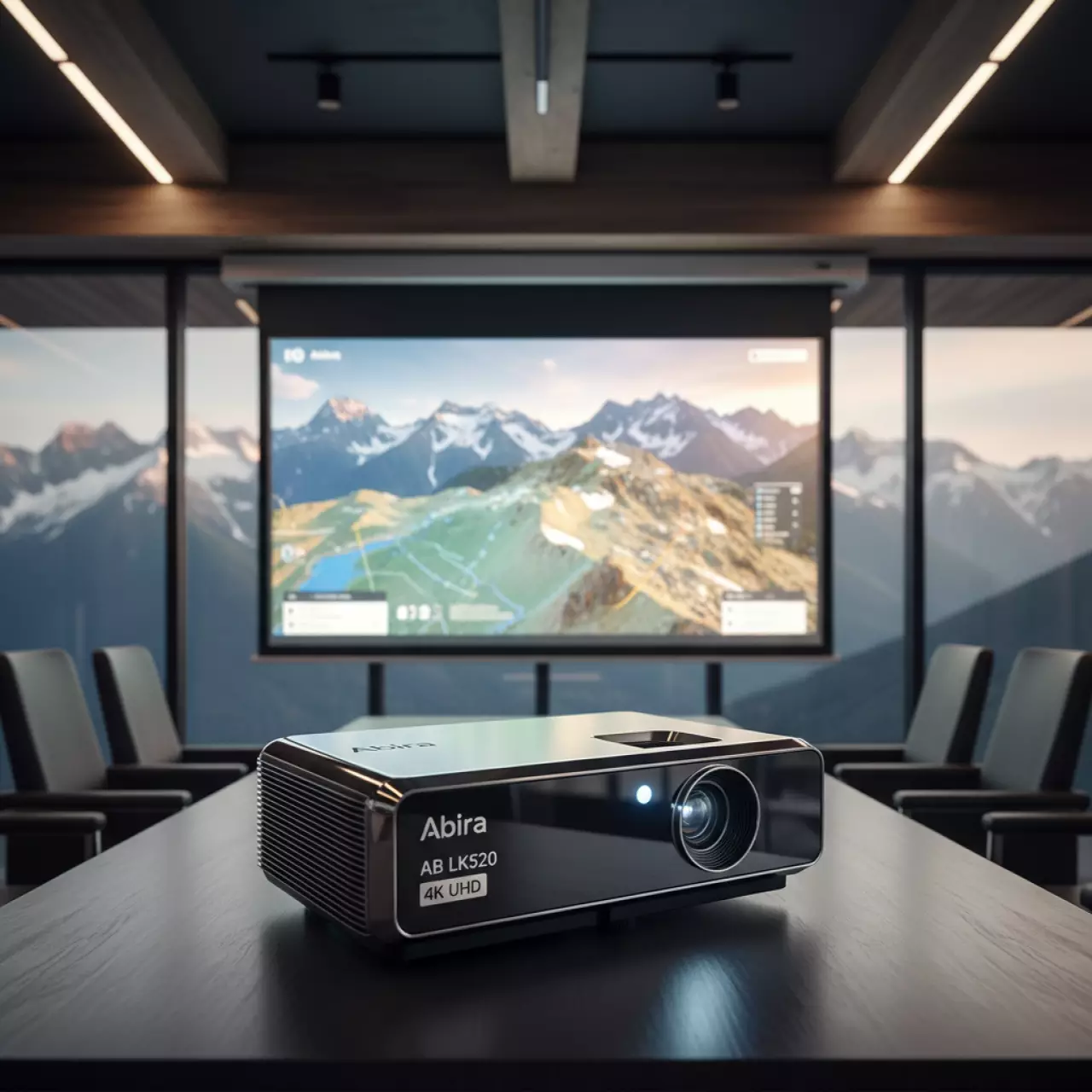 Аренда Проектор лазерный Abira AB LK520 4K UHD 5200 Лм на площадке Rosa Peak (2320м) — ART SPACE