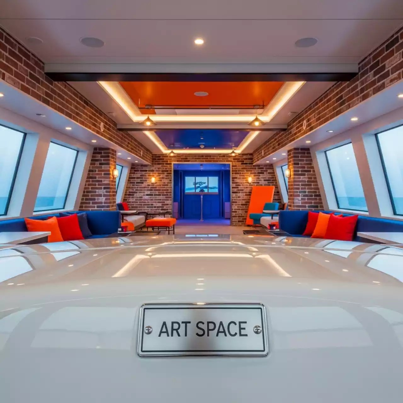 Аренда Пространство лофт Графит на теплоходе «Дагомыс» — ART SPACE