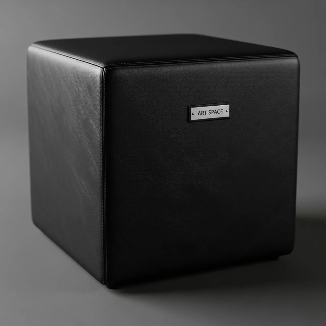 Аренда Пуф Cube черный в Гранд Отель