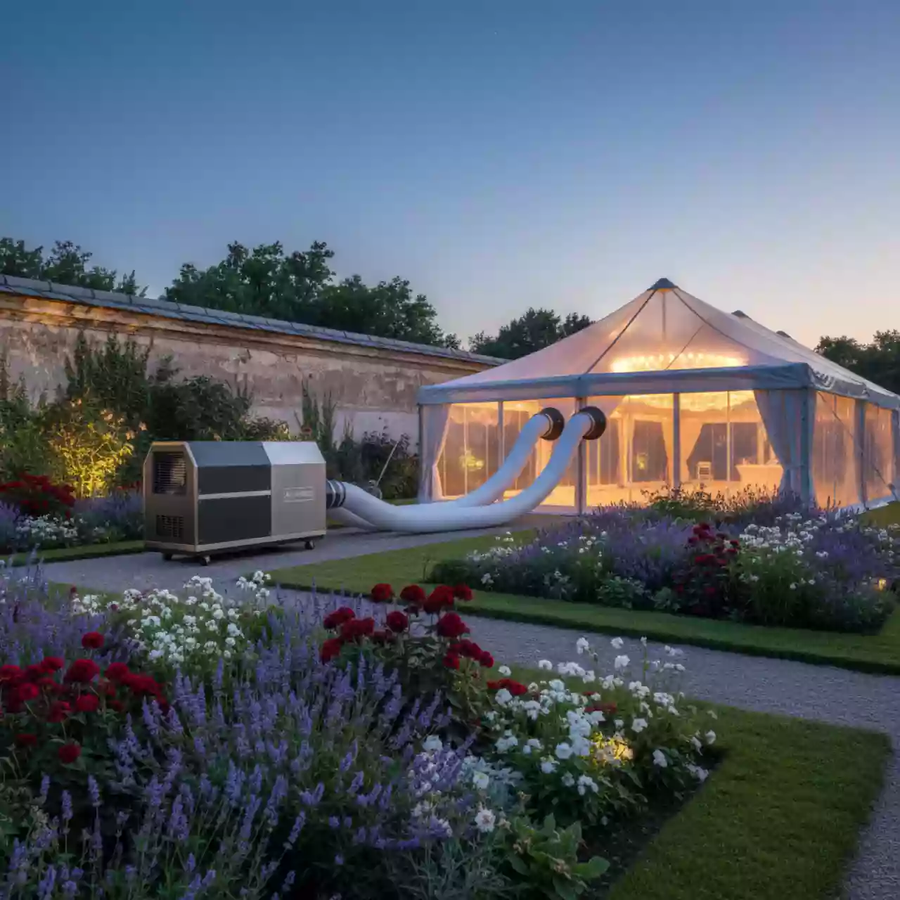 Аренда Пушка дизельная 220 кВт в усадьбе Голицына — ART SPACE