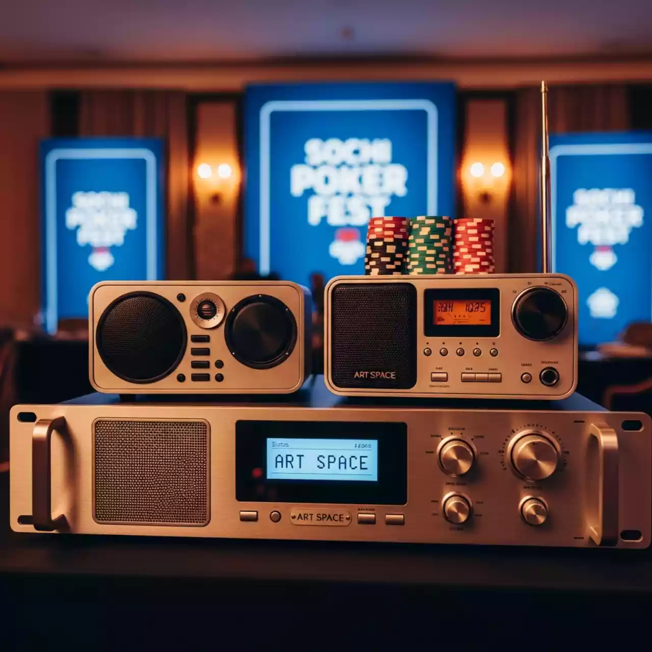 Аренда Радиостанций профессиональных в ресторане «Магадан» — ART SPACE