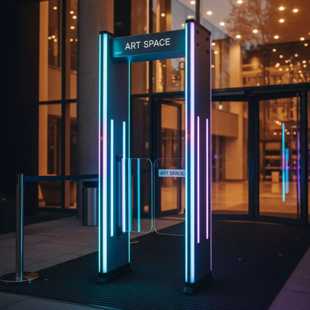 Аренда Рамка металлодетектора для входной группы в санатории «Октябрьский» — ART SPACE