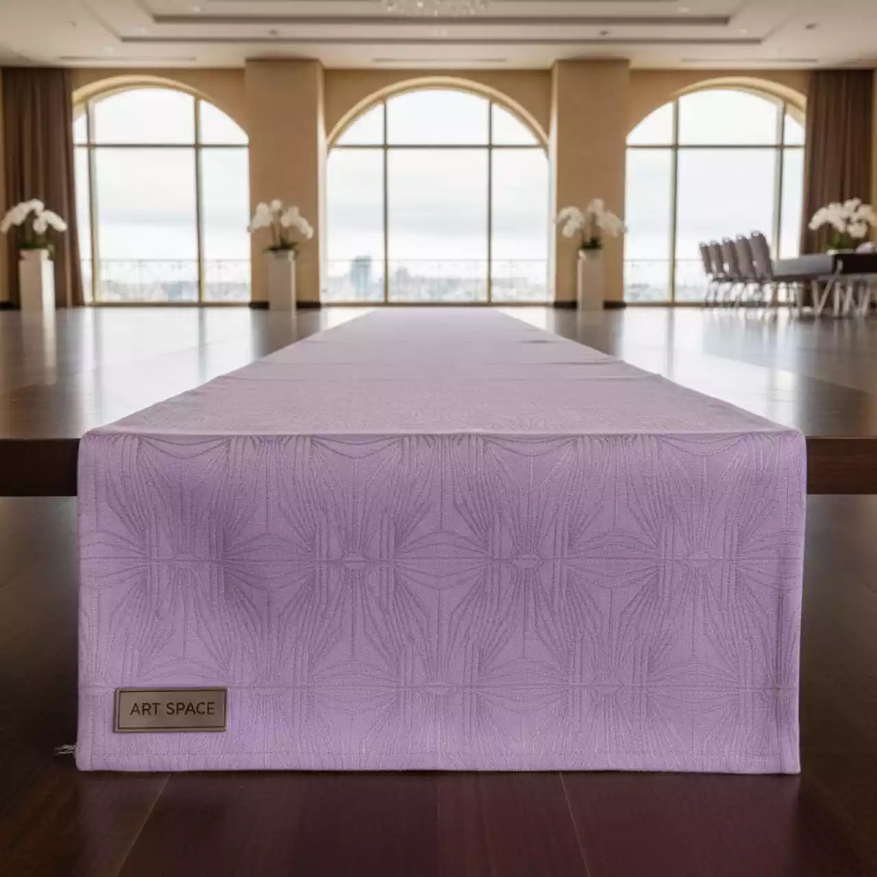 Аренда Раннер лавандовый 27х214 см в Radisson Blu Resort & Congress Centre — ART SPACE