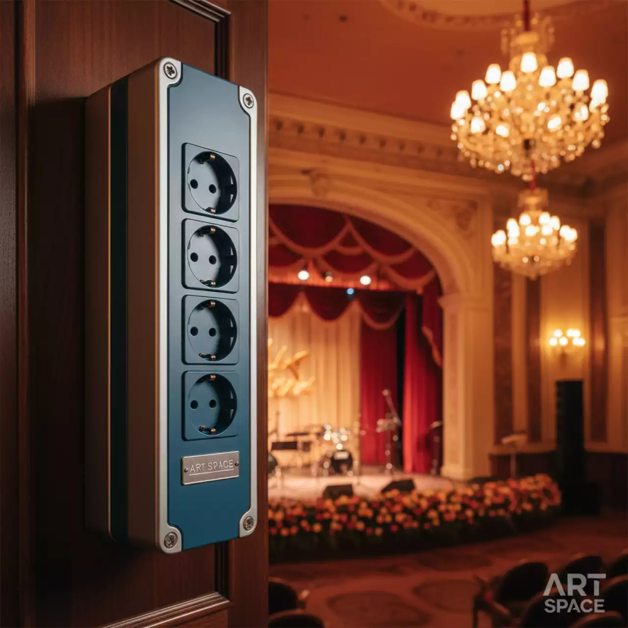 Аренда Распределительное устройство CEE 16 А 5P на Schuko в санатории «Сочи» — ART SPACE