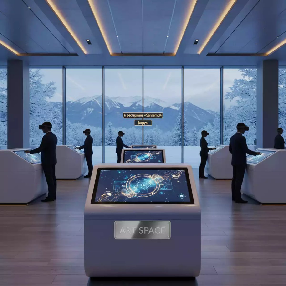 Аренда Развлечения на летний корпоратив в ресторане «Sanremo» — ART SPACE