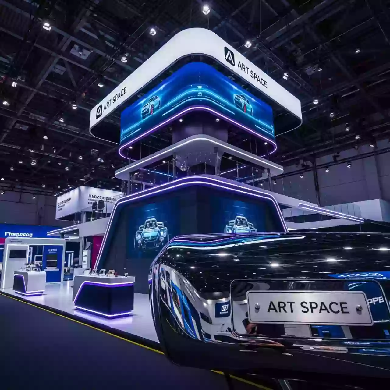 Аренда Решение выставочное готовое № 18 на Сочи Автодроме — ART SPACE