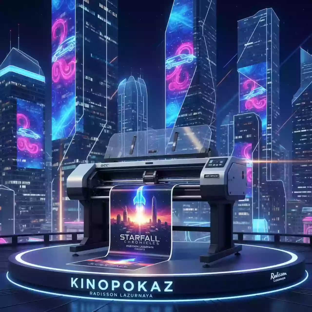 Аренда Режущий плоттер GCC RX 101S в отеле Radisson Lazurnaya — ART SPACE