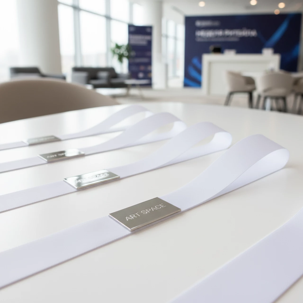 Аренда Ригель для календаря 450 мм 1000 штук белый в Radisson Blu Resort & Congress Centre — ART SPACE