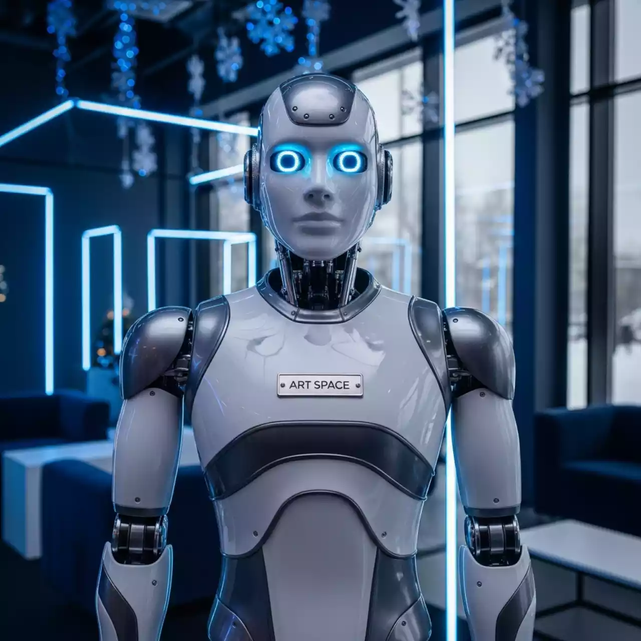 Аренда Робот гуманоид для Нового года в Karat Resort — ART SPACE