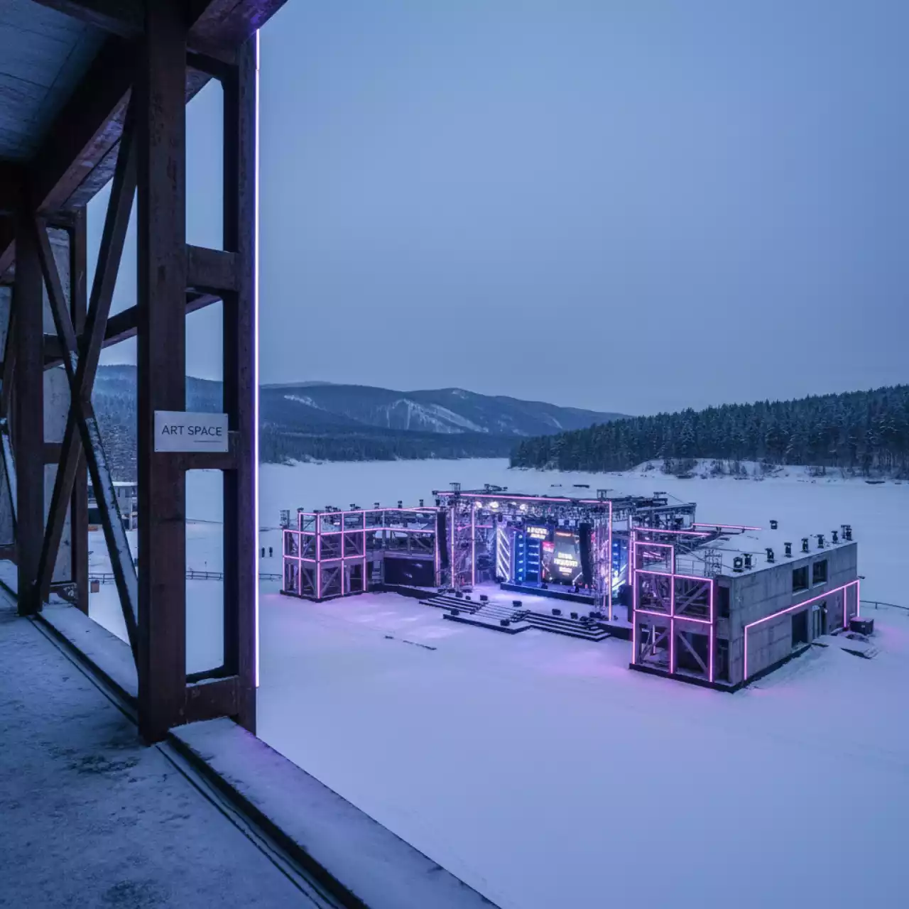 Аренда Рождество русское Шуя на пляже «Ривьера» — ART SPACE