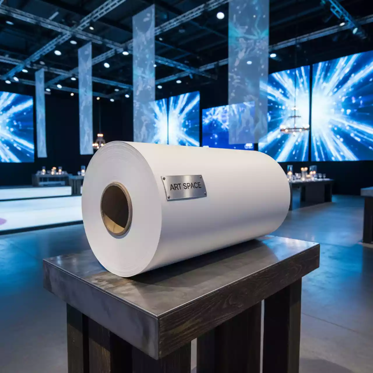 Аренда Рулонная фотобумага Photo Paper Semi Glossy Xerox 190 г м² 914х30 м 50,8 мм в Керлинговом центре «Ледяной куб» — ART SPACE